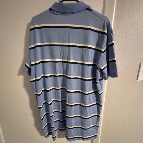 Polo Ralph Lauren XL Blue Striped Polo Shirt Short Sleeve Classic Fit
(804) - Picture 4 of 7